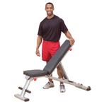 Body-Solid Folding Multi-Bench - Trainingsbank - Afhaal Deal, Verzenden, Nieuw, Fitnessbank