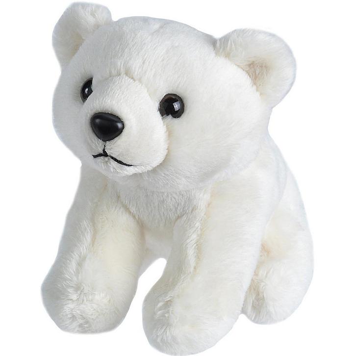 Pluche knuffel ijsbeer 15 cm - Knuffel beren, Kinderen en Baby's, Speelgoed | Knuffels en Pluche, Ophalen of Verzenden