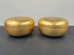 Kyoto lacquerware, -  - Doos (2) - Vlinder,, Antiek en Kunst