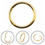 Fako Bijoux® - Chirurgisch Stalen Ring Piercing - Diameter, Sieraden, Tassen en Uiterlijk, Piercings, Verzenden, Nieuw