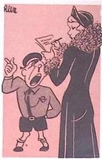 Twee personen in zwart en roze (lijst optie, Lithos), Antiek en Kunst, Verzenden