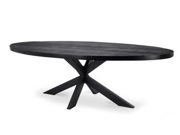 Veiling - Eettafel Villa Ovaal 240 x 120 - Hout - Matrixpoot beschikbaar voor biedingen