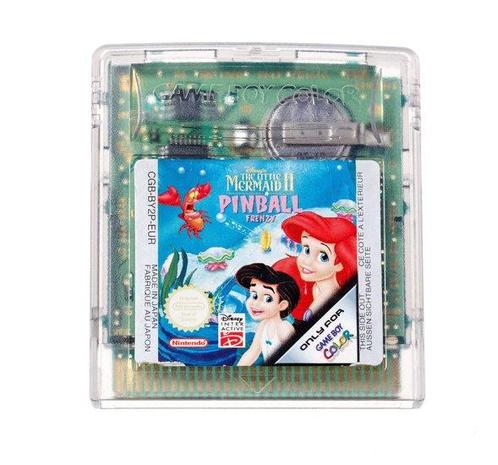 The Little Mermaid II Pinball Frenzy [Gameboy Color], Spelcomputers en Games, Games | Nintendo Game Boy, Zo goed als nieuw, Ophalen of Verzenden