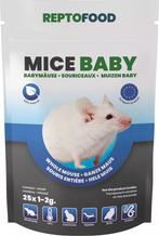 Repto Baby Muis 1-2 gram 25 stuks Diepvries, Ophalen of Verzenden, Nieuw