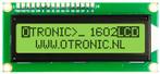 1602 LCD groen/geel backlight met I2C voorgesoldeerd, Hobby en Vrije tijd, Elektronica-componenten, Nieuw, Ophalen of Verzenden