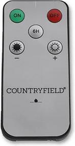 Countryfield Led dinerkaarsen - 2x st- wit -H15cm -, Ophalen of Verzenden, Zo goed als nieuw