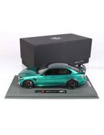 2021 ALFA ROMEO GIULIA GTAM VERDE MONTREAL BBR MODELAUTO, Hobby en Vrije tijd, Modelauto's | 1:18, Nieuw