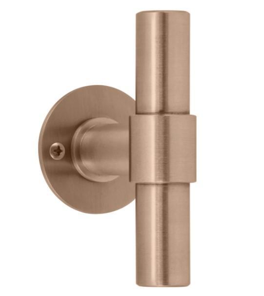 Vaste (Kast)Knop PIET BOON PBT20V/50 PVD licht brons, Doe-het-zelf en Verbouw, Hang- en Sluitwerk, Verzenden