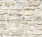 Profhome 363703-GU Steen tegel behang mat beige geel 5,33, Verzenden