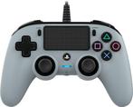 Nacon PS4 Official Licensed Wired Compact Controller Grijs, Nieuw, Verzenden
