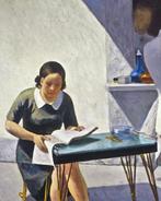 Edward Hopper (1882-1967) (after) - Barber Shop, 1931