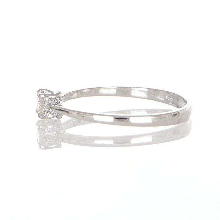 Zonder Minimumprijs - Ring - 18 karaat Witgoud Diamant, Sieraden, Tassen en Uiterlijk, Ringen