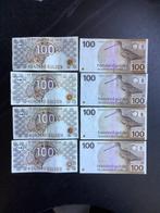 Nederland. - 8 x 100 Gulden - 1977/1992  (Zonder, Postzegels en Munten, Munten | Nederland