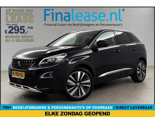 Peugeot 3008 1.2 PureTech 360Cam LED Trekh Virtual €295pm, Auto's, Peugeot, Lease, Automaat, SUV of Terreinwagen, Benzine, C, Zwart