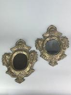 Spiegel (2) - Gelemetalliseerd - Stile barocco, Antiek en Kunst, Curiosa en Brocante