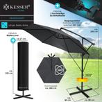 KESSER® Zweefparasol met voet  - Ø3m - 360° Draaibaar  - Ant, Verzenden, Nieuw