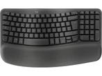 Logitech Wave Keys - Draadloos Toetsenbord - Ergonomisch -, Verzenden, Zo goed als nieuw