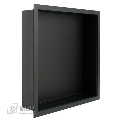 RVS inbouw nis mat zwart 30 x 30 x 7 cm, Doe-het-zelf en Verbouw, Overige Doe-het-zelf en Verbouw, Nieuw, Verzenden