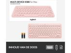 Logitech K380 - Bluetooth Toetsenbord - Mac - Multi Device -, Computers en Software, Verzenden, Zo goed als nieuw