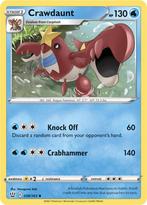 Crawdaunt 039/163 Battle Styles, Hobby en Vrije tijd, Verzamelkaartspellen | Pokémon, Ophalen of Verzenden, Nieuw, Losse kaart