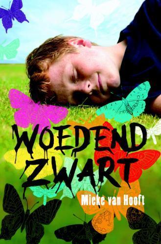 Woedend zwart 9789025110499 Mieke van Hooft, Boeken, Kinderboeken | Jeugd | 10 tot 12 jaar, Zo goed als nieuw, Verzenden