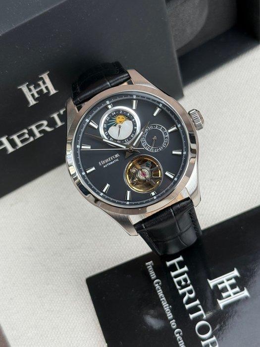 Heritor - Automatic Sebastian Semi-Skeleton - Date - Zonder, Sieraden, Tassen en Uiterlijk, Horloges | Heren