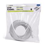 Benson 20 meter UTP CAT5E internetkabel - RJ45 - grijs -..., Ophalen of Verzenden, Nieuw