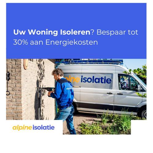 Uw Woning Isoleren? Bespaar tot 30% aan Energiekosten, Doe-het-zelf en Verbouw, Isolatie en Afdichting, Vloerisolatie, Muurisolatie