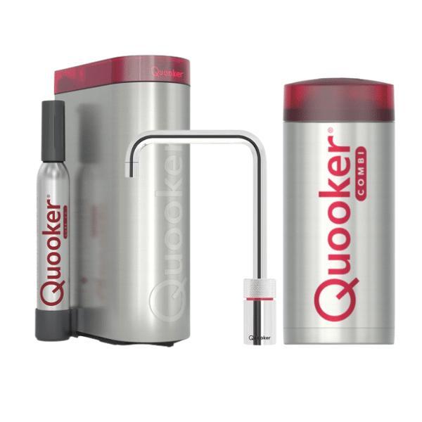 €2116 QUOOKER COMBI NORDIC SQUARE RVS + CUBE - 22NSRVS, Huis en Inrichting, Keuken | Keukenbenodigdheden, Ophalen of Verzenden