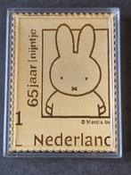 Nederland 2024 - 24 karaat gouden postzegel 65 jaar Nijntje, Postzegels en Munten, Postzegels | Nederland, Gestempeld