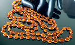 Amber Natuurlijke Baltische barnstenen ketting - lengte 126
