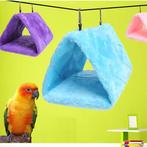 Warm Vogelhangbed voor Kooi – Pluche Hangmat Hut, Dieren en Toebehoren