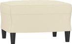 Creme Voetenbank - Perfect voor Relaxen | Tweedekansje |..., Huis en Inrichting, 50 tot 75 cm, Nieuw, Ophalen of Verzenden, Modern