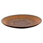 GGM Gastro | (6 stuks) CECIL - Bord - plat - Ø 210mm - Bruin, Verzenden, Nieuw, Effen, Bord(en)