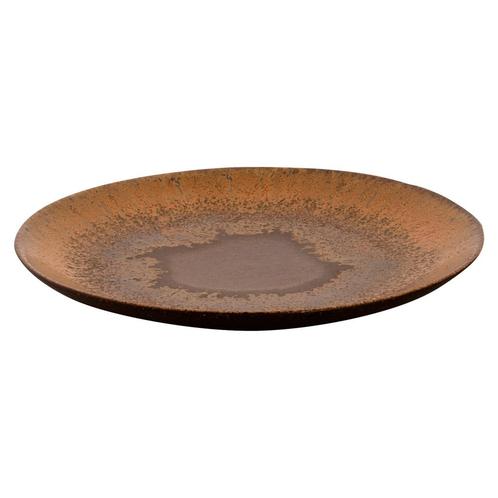 GGM Gastro | (6 stuks) CECIL - Bord - plat - Ø 210mm - Bruin, Huis en Inrichting, Keuken | Servies, Effen, Nieuw, Bord(en), Verzenden