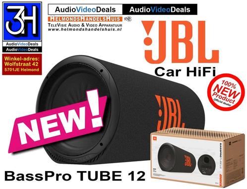 Nieuwe JBL BassPro Tube 12 actieve Subwoofer Auto + Garantie, Auto diversen, Autospeakers, Nieuw, Ophalen of Verzenden