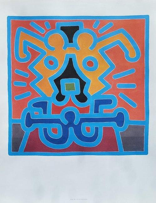 Keith Haring - Untitled, Antiek en Kunst, Kunst | Tekeningen en Foto's