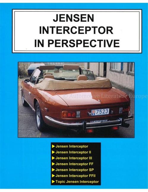 JENSEN INTERCEPTOR IN PERSPECTIVE, Boeken, Auto's | Boeken