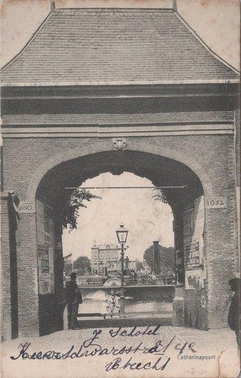 DORDRECHT - Catharinapoort, Verzamelen, Ansichtkaarten | Nederland, Verzenden