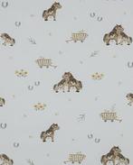Poplin Katoen Ponys Wit, Nieuw, Wit