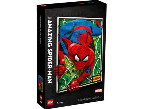 Lego Art 31209 De geweldige Spider-Man, Kinderen en Baby's, Speelgoed | Duplo en Lego, Nieuw, Ophalen of Verzenden