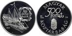 500 Forint 1993 Ungarn (MuntenenBankbiljetten-Motiefmunten), Verzenden