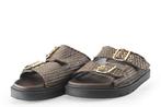 Sacha Slippers in maat 37 Zwart | 10% extra korting, Kleding | Dames, Schoenen, Slippers, Verzenden, Zwart, Zo goed als nieuw
