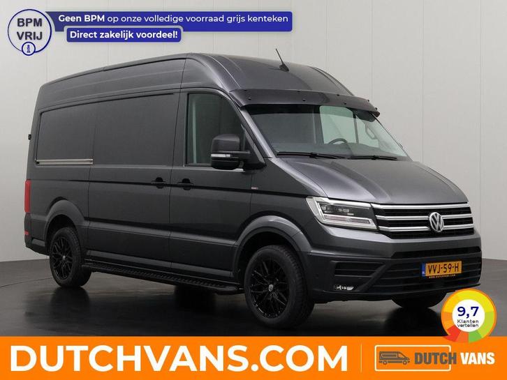 Volkswagen Crafter Bestelbus 2.0TDI | grijs, Auto's, Bestelauto's, Onderhoudsboekje, Lease, Automaat, BTW verrekenbaar, Diesel