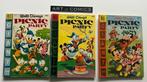 Dell Giant Walt Disneys Picnic Party #6, #7 & #8 - 3 Comic, Boeken, Nieuw