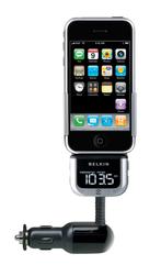 Belkin TuneBase FM Transmitter voor iPod Touch 1/2, Nano 1/2, Zo goed als nieuw, Verzenden