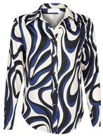 Blouse Stretch Dianne, damestop met lange mouwen, Kleding | Dames, Tops, Verzenden, Nieuw