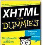 XHTML voor Dummies - XHTML voor Dummies, Boeken, Techniek, Ophalen of Verzenden, Nieuw