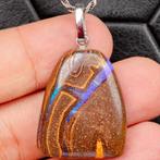 60 karaat boulder opaal - Fantastisch !!! Zilveren hanger -