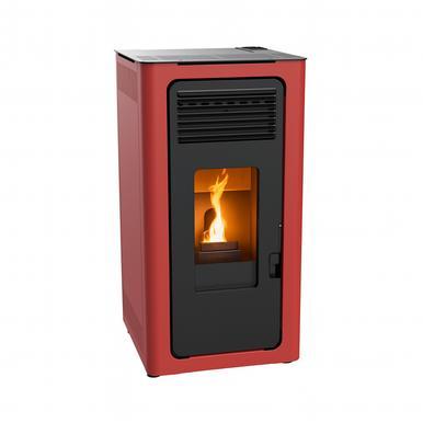 Audax pelletkachel 8 KW Bordeaux, Huis en Inrichting, Kachels, Pelletkachel, Vrijstaand, Nieuw, Hout, Ophalen of Verzenden